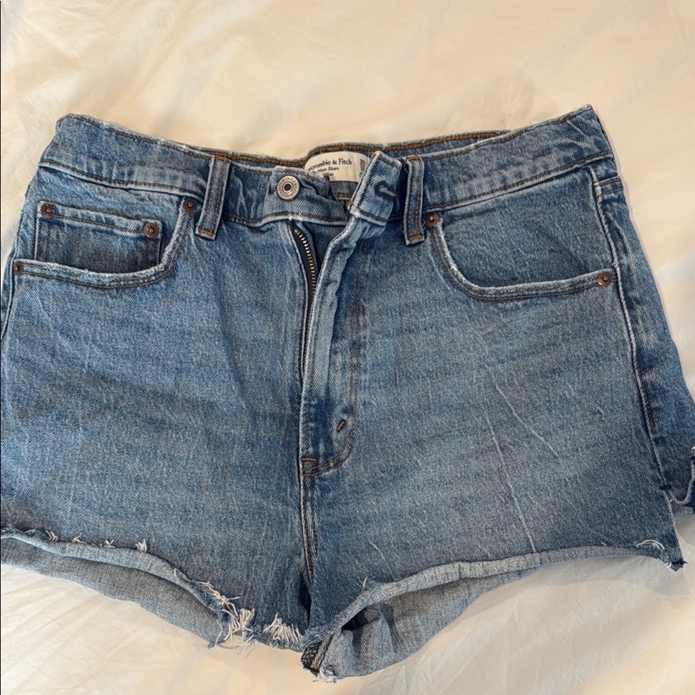 Abercrombie Denim Blue Women's Shorts
